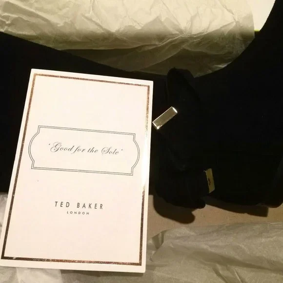 Designer NEW Tall Riding Boots Suede Leather OrthoLite Comfort BLACK 10 - Picture 10 of 13